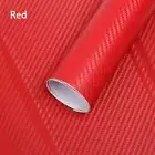 Rc Car Red Carbon Fiber Vinyl Wrap For Tamiya TT01 TT02 TT01E M05 M06 TL01