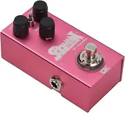 Disto on Pedal Electric Guitar Effects Pedal True Bypass Metal Shell DC 9V 6.35mm Input/Output face Guitar Disto on Effector Pink 10x4.5x3.2cm
