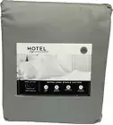 Hotel Signature 800 Thread Count Cotton 7-Piece Sheet Set Grey- Split Cal King