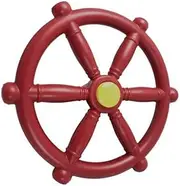 12 Inch Steering Wheel Pirate Game Accessory Swingset for Kids Outdoor Playhouse Treehouse Backyard BBZY