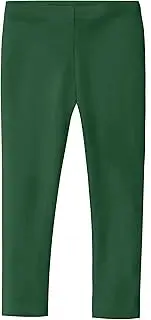 [City Threads] Girls' Kids Clothing Leggings 100% Cotton for School Uniform Sports Coverage or Play Perfect for Sensitive Skin or SPD Sensory Friendly, Pink, 3T