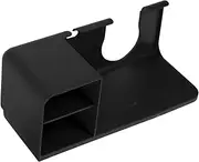 WRITWAA Hair Dryer Shelf Wall Mounted Holder Organiser for Bathroom Hair Dryer Hanger