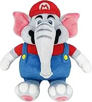 Super Mario Wonder - Mario Eléphant - Peluche 27cm