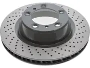 API 17FV61B Rear Right Brake Rotor Fits 2012-2016 Porsche 911 (for: Porsche)