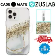 For Apple iPhone 13 Pro Max Case Case-Mate Karat Marble Drop Proof Cover