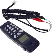 Generic Corded Phone with LCD Display Reliable Landline Phone Tester for Home Office Elegant Design Easy to Use Interface for Hotel Use