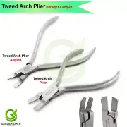 Orthodontic Tweed Arch Plier Straight Angled Wire Bending Dental Pliers Set Of 2