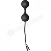 Electrastim Silicone Noir Lula Electro Stimulation Black Kegel Balls