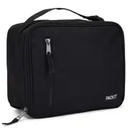PackIt Classic Cooler Lunch Box Bag Freeze and Go - Black