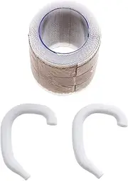 1 Roll Baby Ear Aesthetic Corrector Infant Silicone Auricle Correction Patch, Aesthetic Corrector for Babies with a Pair Ear Supports, Brown