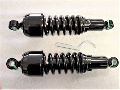 Yamaha VMX1200 VMAX 11.5" Heavy Duty Short Black Bobber Shocks