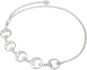 [Xiyantiji] Waist Chain for Women Moon Star Chain Belts for Dresses Jeans Shirts Belly Chains Gold Silver Body Chains for Women Ladies