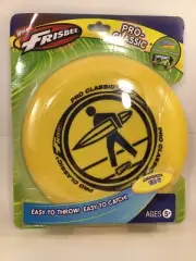 1- Wham-O Pro- Classic 130grm Frisbee Yellow NWT