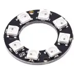 《1819》8位 WS2812 5050 RGB LED 內置驅動 彩燈 單片機程式設計控制開發板 ARDUINO 51