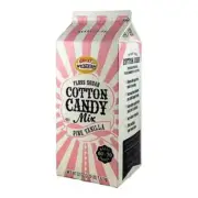 Great Western 1/2 Gallon Carton Pink Vanilla Cotton Candy Floss Sugar