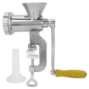 Meat Grinder, Manual Household Aluminum Alloy Mincer Machine Sausage Meat Grinde
