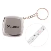 2 Meters Pocket Portable Gift Cute Mini Steel Tape Measure Key Ring Hand Tool