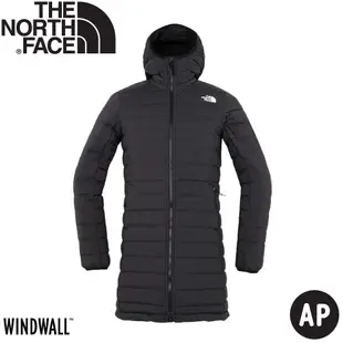 The North Face 女 600FP 長版羽絨外套 AP《黑色》7QW8/羽絨衣/保暖外套/ (8.5折)