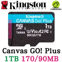 在飛比找蝦皮商城優惠-Kingston 金士頓 Canvas GO! Plus m