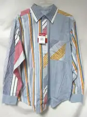 Ninety Six North Men's Size Large Button-Down Shirt MSRP $55.00 C1 2731