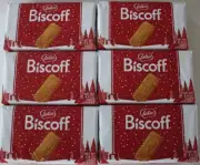 Lotus Biscoff Cookies (6-PACK) Caramelized Biscuit Cookies - 29.4 oz