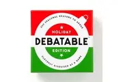 Debatable Holiday Edition Social Game by Galison