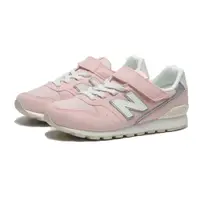 在飛比找PChome24h購物優惠-NEW BALANCE 童鞋 NB 996 粉紅 麂皮 黏帶