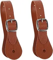 Yardwe 2pcs Equestrian Spur Straps Adjustable Horse Riding Supplies Comfortable Spur Belts for Horse Training