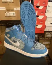 Nike Air Jordan 1 Mid Washed Denim Blue Shoes DM8951-400 DM8952-400 DM8950-400