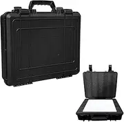 Mini Case, Water Proof Hard Travel Case Fits Mini Dish Kit, Shock Absorbing High Density Foam Lining & Large Capacity for Cables, Mounting Bracket, Adapters
