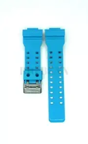 New Original Genuine Casio Watch Blue Strap Replacement Band for GA-110B-2