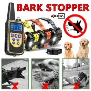 800M obedience electric shock pet dog anti bark training E-collar Remote control