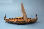 1:50 Classic Wooden Scale Sailing Boat Wood Ship Model Kit Viking Ship Sail Boat