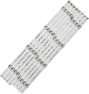 LED Backlight Bar Compatible with 49inch TV LG 6916L-2552A 6916L-2712A 6916L-2452A 6916L-2453A 6916L-2551A(8pcs)