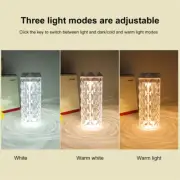 Crystal Lamp Humidifier Night Light Lamp W/ Mist Fogger LED Atmosphere Room Deco