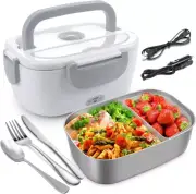 Electric Lunch Box for Car and Home, Work Office - 12V-24V/110V Portable Food Wa
