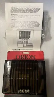 orion subwoofer Crossover For All Orion Subwoofers 120 Hz Low Pass 400 Watts Rms