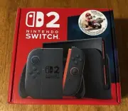 NINTENDO SWITCH 2 CONSOLE MARIO KART WORLD BUNDLE IN HAND READY TO SHIP
