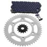 1988-1991 Honda CR500R 500 R Blue Chain And Sprocket 14/51 116L