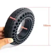 Sturdy Electric Wheelchair Front Wheel Tire No Punctures & Lightweight 7x2 Size