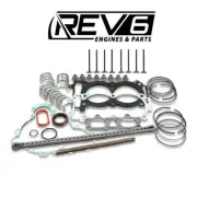 Polaris 2014-2024 GEN/RZR 1000 Master Engine Refresh Kit Piston Rings Gasket Oil