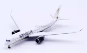 for JC Wings STARLUX for Airbus A350-900 B-58502 Flaps down 1:400 Aircraft Model