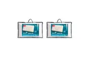 2PK Tontine Comfortech Coolmax Memory Foam Sleeping Pillow Cushion Bedding