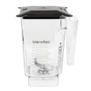 Blendtec WILDSIDE-H 3qt WildSide Jar w/Hard Lid & Wingtip Blade, Oz & Cup Markin