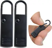 Zipper Pull Tab Luggage Backpack Zippers Extender Metal Tag Handle Mender Fixer