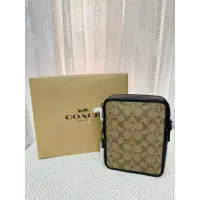 在飛比找蝦皮購物優惠-Coach經典老花 男用斜背包 全新 側背包 斜背包 相機包