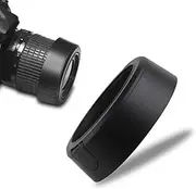 Camera Lens Hood Shade, Reversible Round Lens Hood Fit for D5100 D3200 D60, ABS Material, Internal Threaded Anti Reflection, for 18-55mm Lens