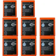 8pcs BA223030 Battery 2.1Ah 3.6V for HBC Radiomatic Crane Remote Control