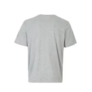 Timberland 男款中灰色Logo印花有機棉短袖T恤A69VD052