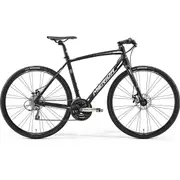 Merida Speeder 100 Flat Bar Road Bike Black/White (2017)